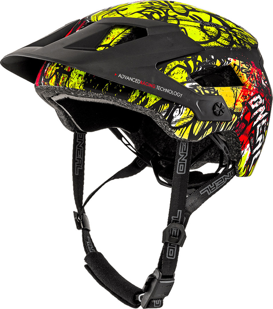 Oneal Defender 2.0 Vandal Casque de vélo Noir Rouge Jaune S M