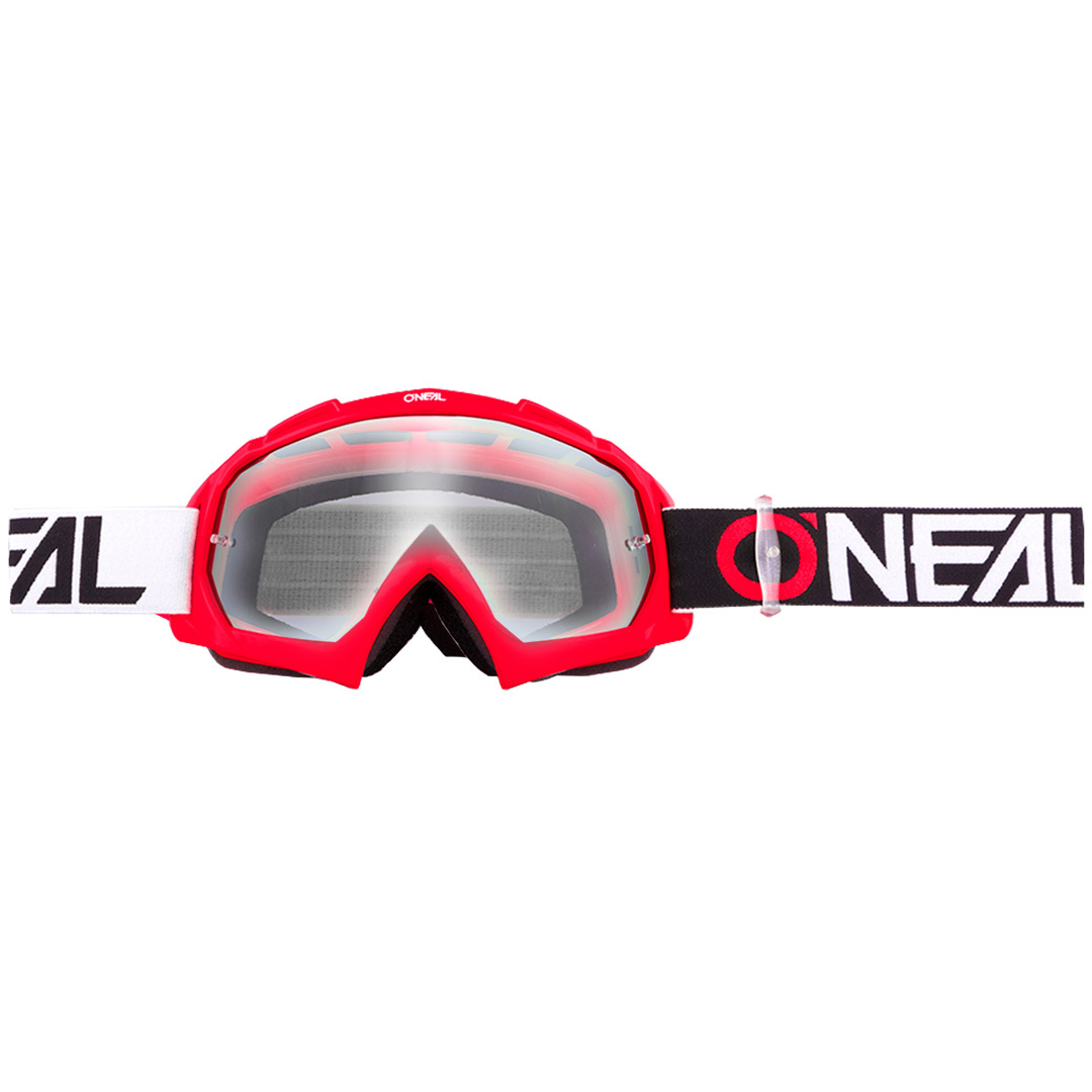 Oneal B-10 Twoface 2018 Lunettes de motocross Noir Rouge unique taille
