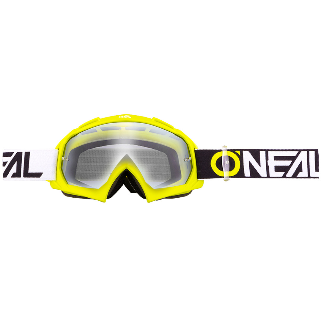 Oneal B-10 Twoface 2018 Lunettes de motocross Noir Jaune unique taille
