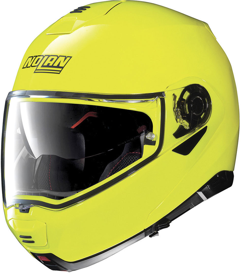 Nolan N100-5 Hi-Visibility N-Com Casque Jaune S