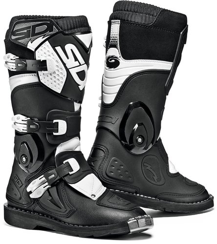 Sidi Flame Kinderen Motocross Boots Zwart Wit 35 sidi kopen in de aanbieding