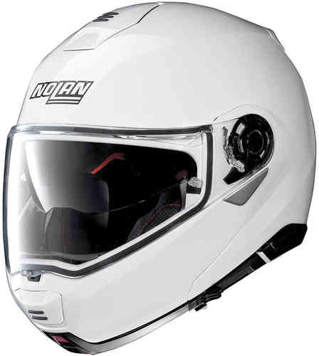 Nolan N100 5 Classic N Com Helm Wit nolan kopen in de aanbieding