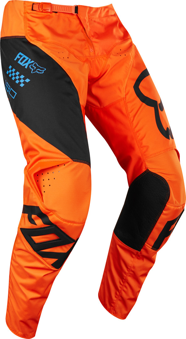 FOX 180 Mastar Pantalon de jeunesse Noir Orange XL