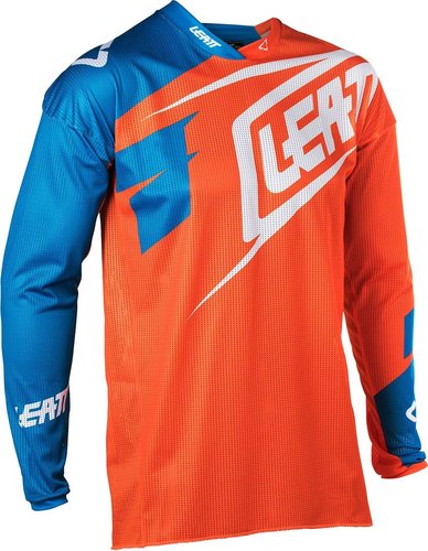 Leatt Gpx 45 X Flow Jersey Blauw Oranje leatt kopen in de aanbieding