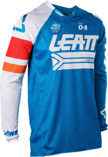 Leatt Gpx 45 X Flow Jersey Wit Blauw leatt kopen in de aanbieding