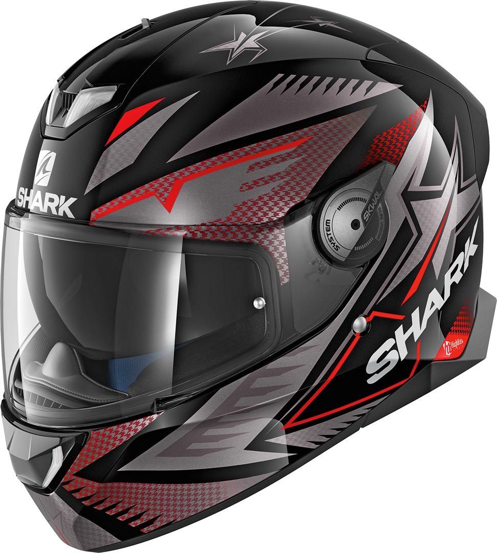Shark Skwal II Draghal Casque Noir Rouge XS