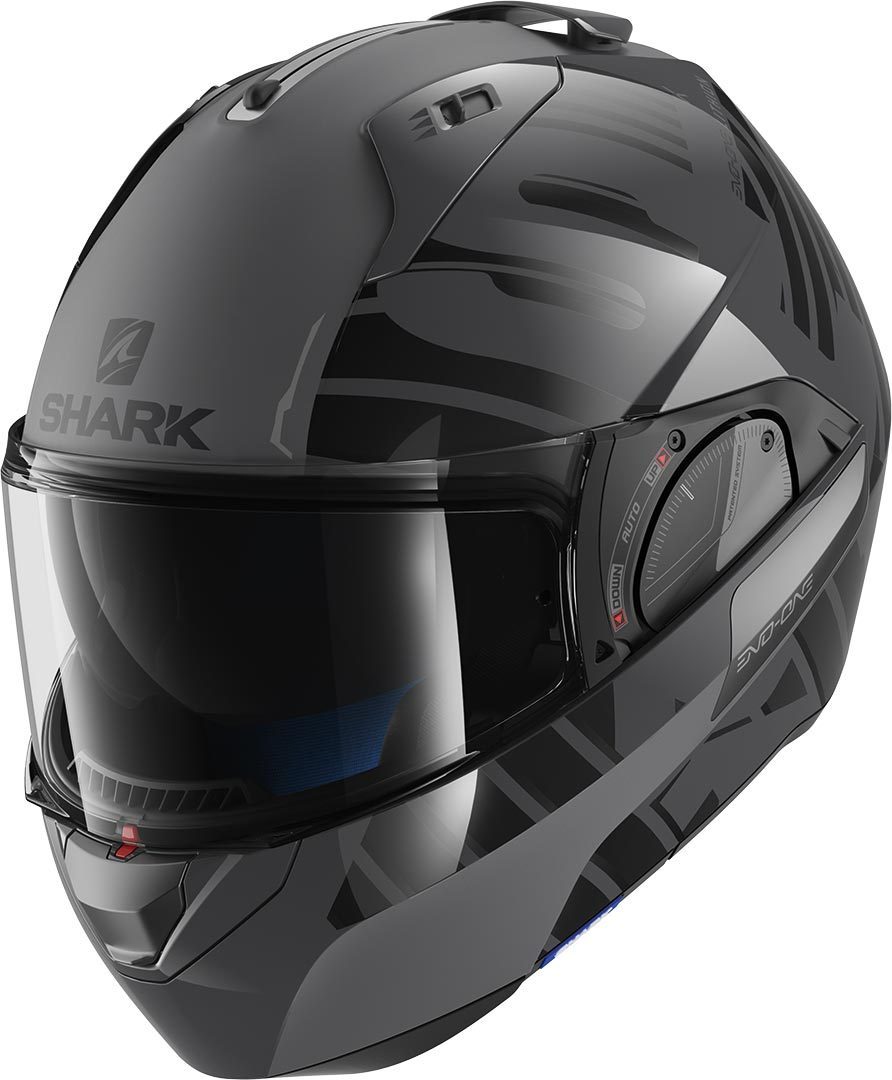 Shark Evo-One 2 Lithion Dual Casque Noir Gris XS