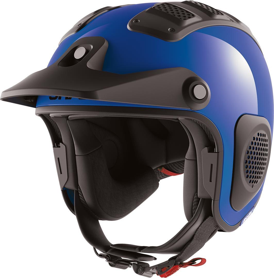 Shark ATV-Drak Blank Casque Off-Road Bleu XS