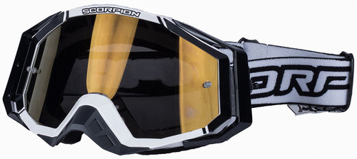 Scorpion Cross Motocross Bril 2018 Zwart Wit Een Maat scorpion kopen in de aanbieding Scorpion Cross Motocross Bril 2018 Zwart Wit Een Maat scorpion kopen in de aanbieding