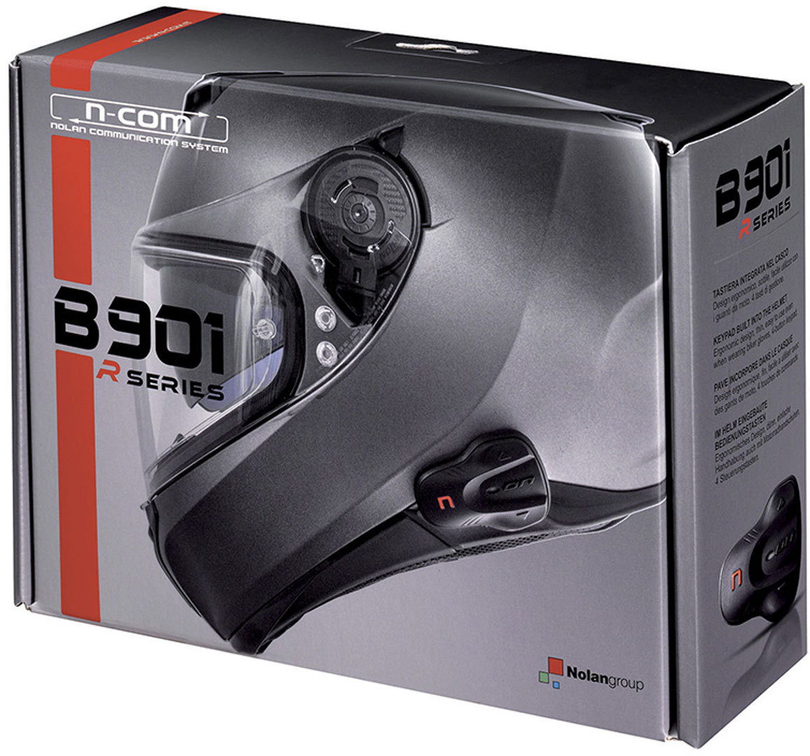 Nolan N-Com B901 R N100-5 / N104 / N87 / N44 / N40-5 / N40 Kit Noir unique taille