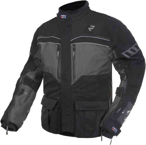 Rukka Ror Jas Zwart Grijs 54 rukka kopen in de aanbieding Rukka Ror Jas Zwart Grijs 54 rukka kopen in de aanbieding