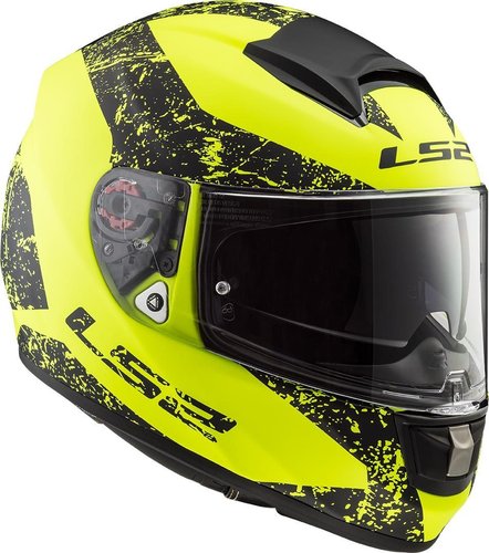 Ls2 Vector Ff397 Sign Helm Zwart Geel 2Xs ls2 kopen in de aanbieding