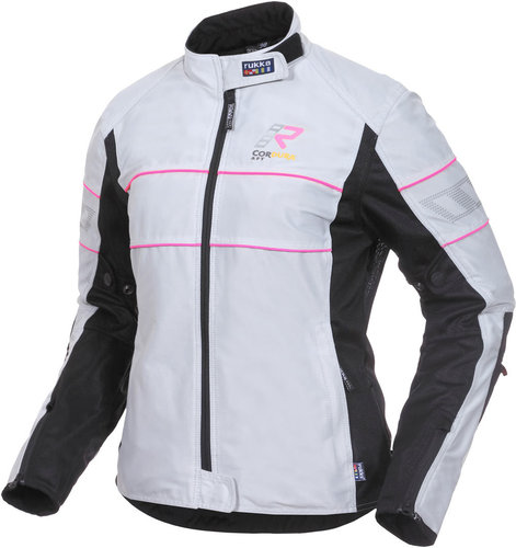 Rukka Air Ya Womens Jas Zwart Wit Rood 44 rukka kopen in de aanbieding