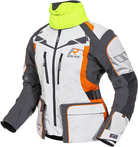 Rukka Toughtrail Womens Jas Wit Oranje 40 rukka kopen in de aanbieding