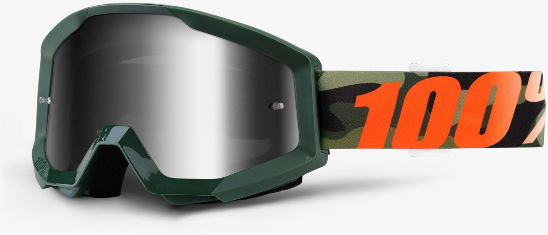 Image of 100% Strata Extra Masques de motocross Vert unique taille