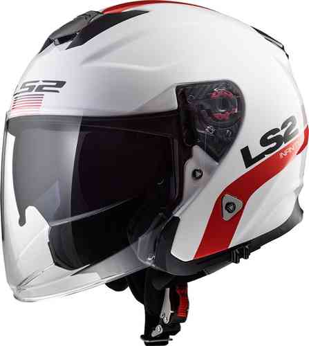 Ls2 Of521 Infinity Smart Jet Helm Wit Rood Blauw 2Xl ls2 kopen in de aanbieding Ls2 Of521 Infinity Smart Jet Helm Wit Rood Blauw 2Xl ls2 kopen in de aanbieding