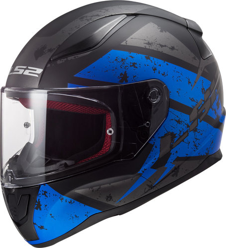 Ls2 Ff353 Rapid Deadbolt Helm Zwart Blauw Xs ls2 kopen in de aanbieding