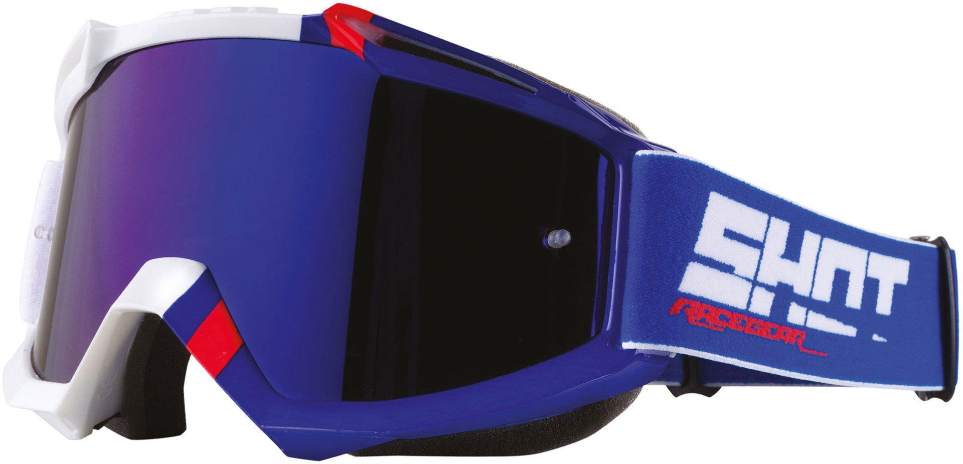 Shot Iris Sound Lunettes de protection Rouge Bleu unique taille