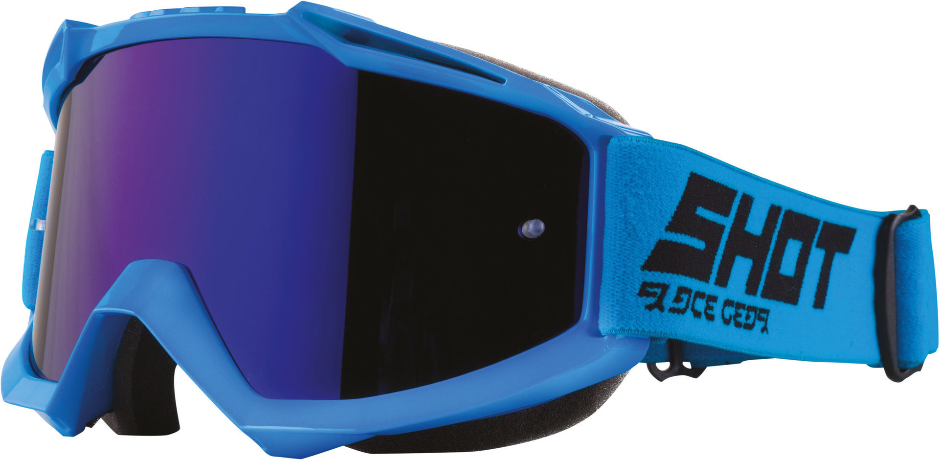 Shot Iris Lunettes de protection Bleu unique taille