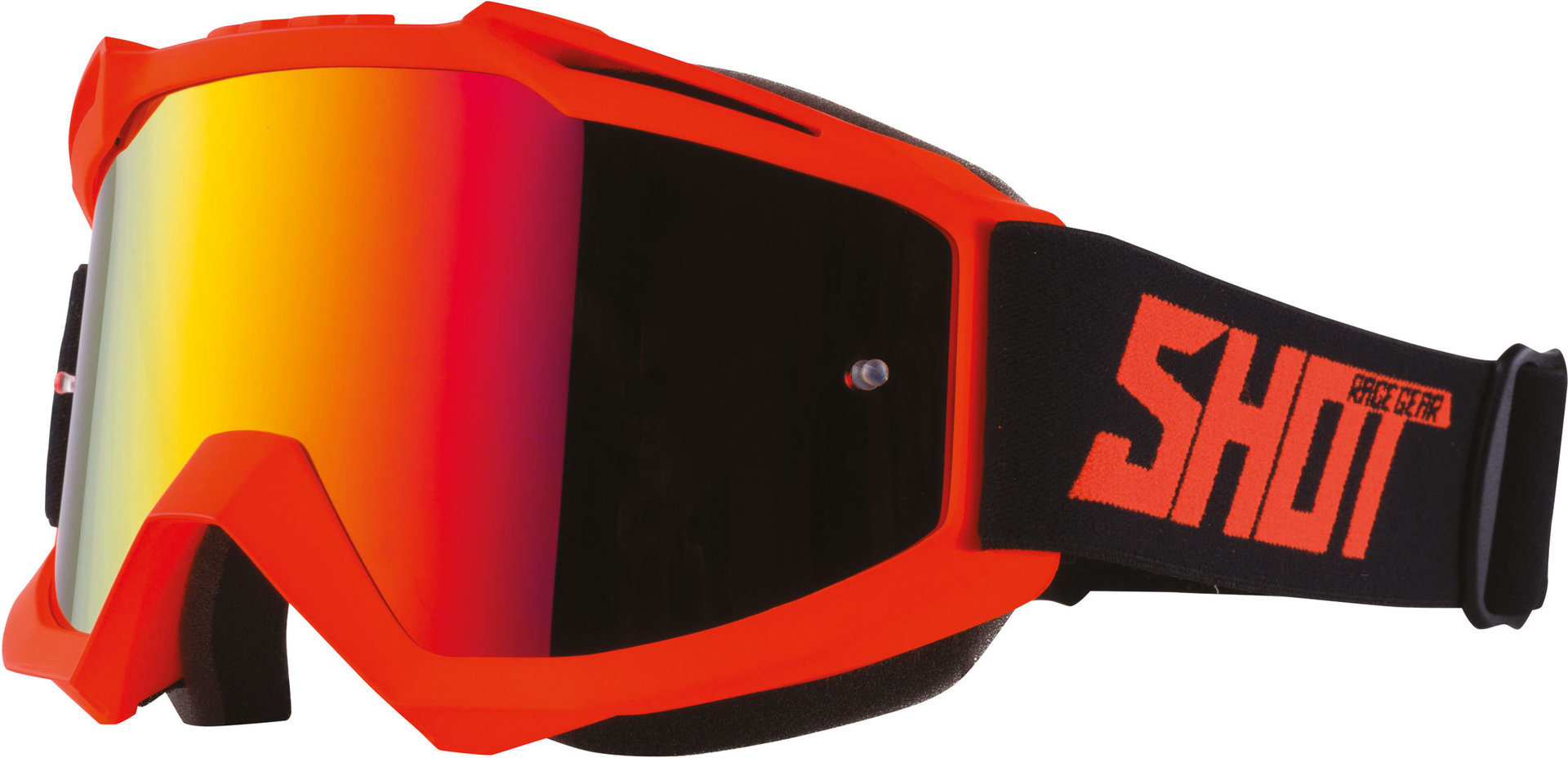 Shot Iris Lunettes de protection Noir Orange unique taille