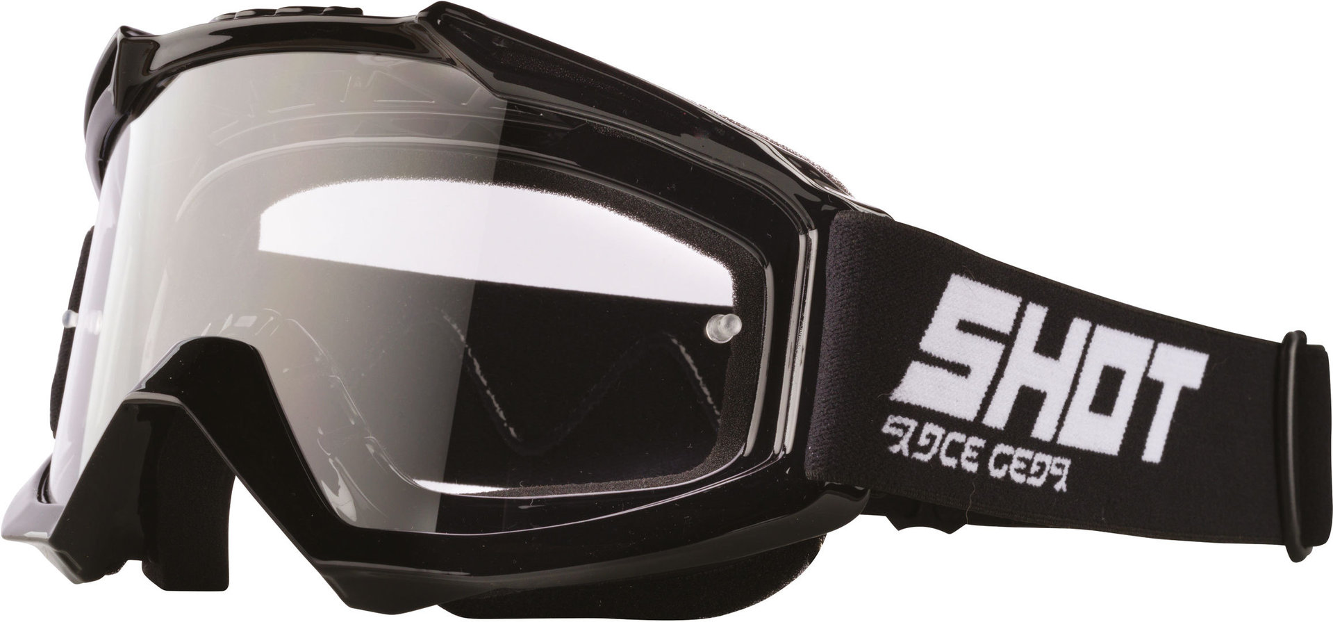 Shot Assault Masques de motocross Noir unique taille