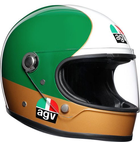 Agv Legends X3000 Ago 1 Helm Wit Pink Groen Xl agv kopen in de aanbieding