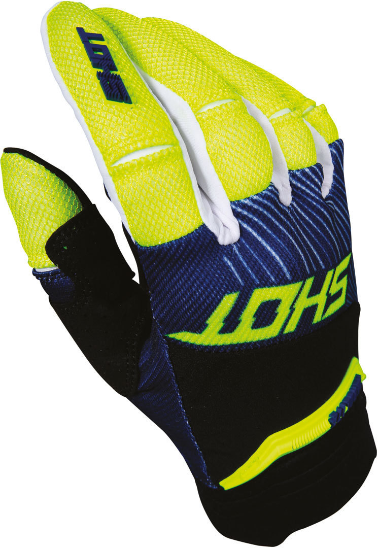 Shot Aerolite Optica Gants Bleu Jaune M L