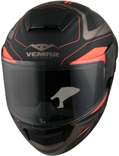 Vemar Hurricane Laser Helm Zwart Oranje vemar kopen in de aanbieding