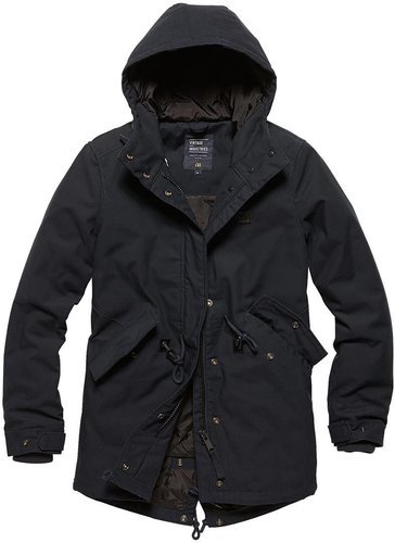 Vintage Industries Indy Parka Dames Jas Blauw Xs vintage industries kopen in de aanbieding