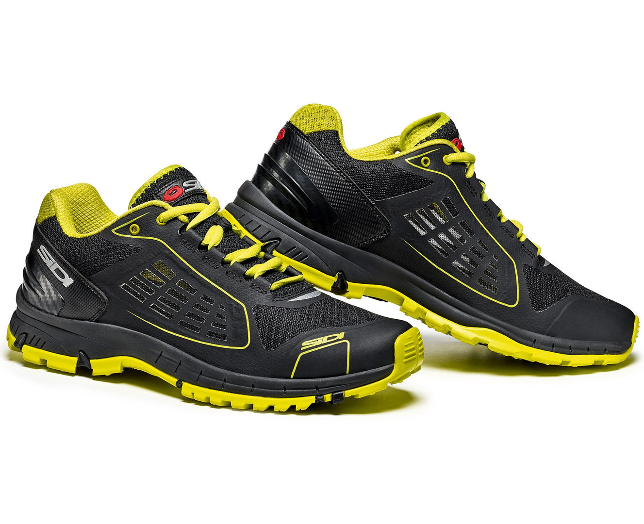Image of Sidi Approach Chaussures Noir Jaune 38