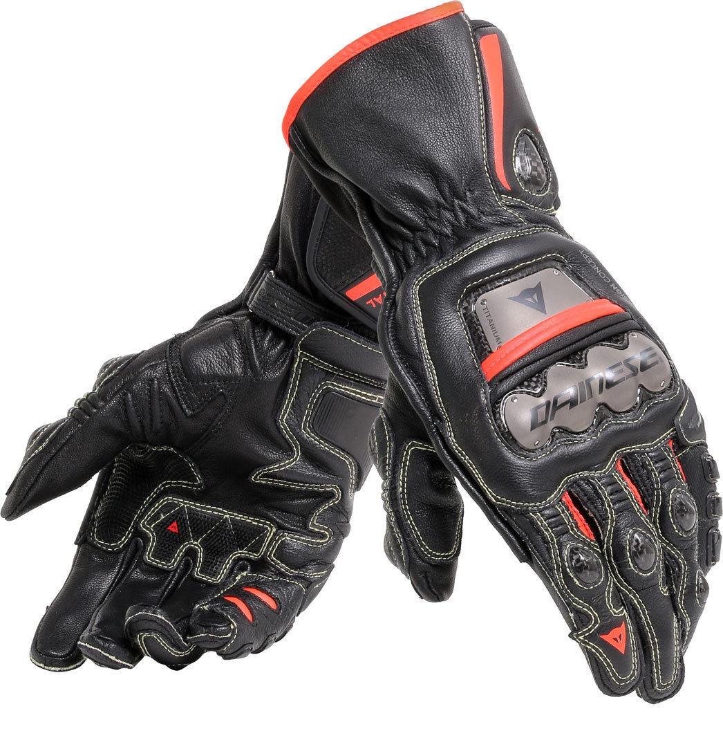 Dainese Full Metal 6 Gants Noir Rouge S