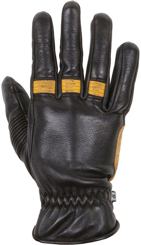 Helstons Velvet Ete Summer Handschoenen Zwart Goud 4Xl helstons kopen in de aanbieding