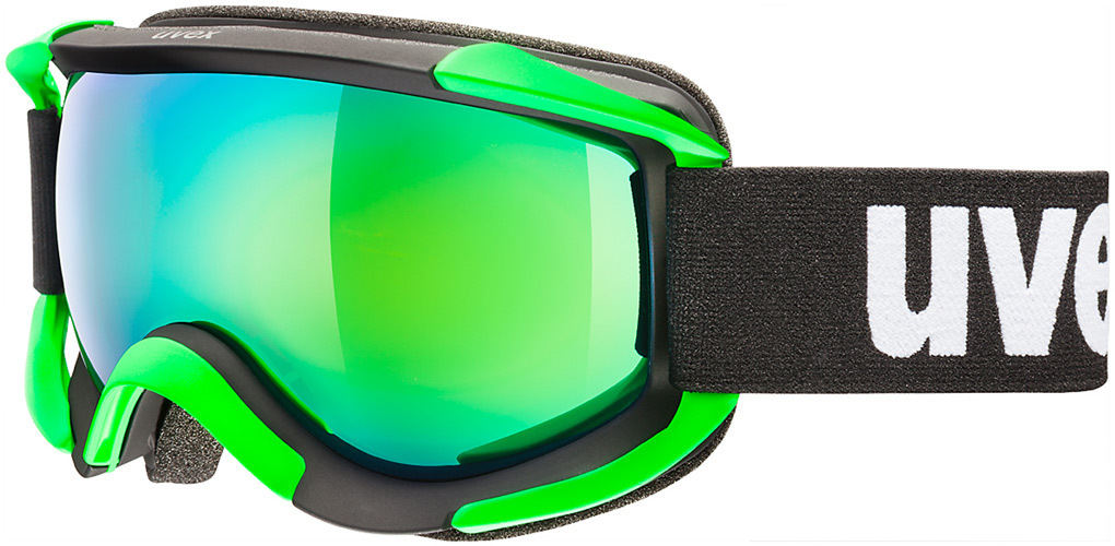 Uvex Sioux Lunettes de ski Noir Vert unique taille