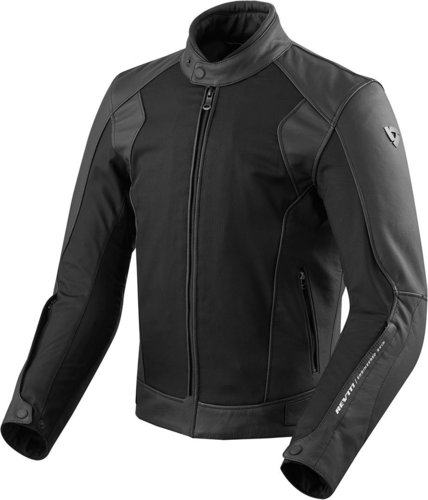 Revit Ignition 3 Motorfiets Ledertextiel Jas Zwart 48 revit kopen in de aanbieding