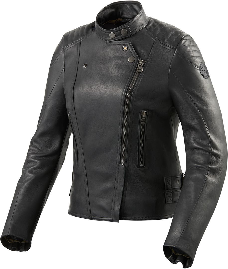 Revit Erin Ladies Veste de moto en cuir Noir 38