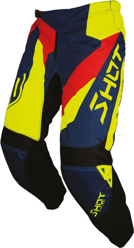 Shot Devo Alert Broek Rood Blauw Geel 36 shot kopen in de aanbieding