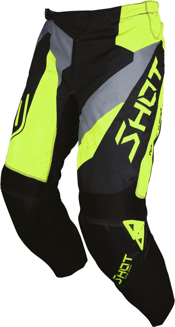 Shot Devo Alert Jeans/Pantalons Noir Jaune 26