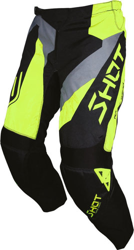 Shot Devo Alert Broek Zwart Geel 32 shot kopen in de aanbieding