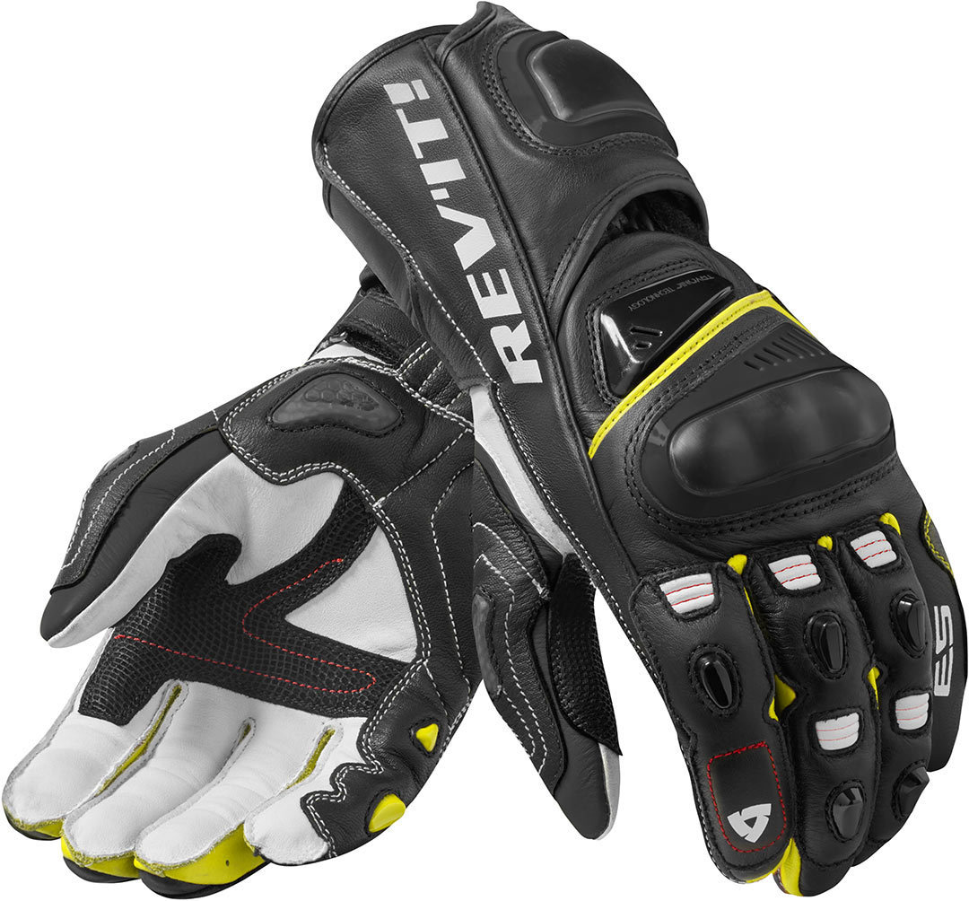 Revit Jerez 3 Gants de moto Noir Jaune L