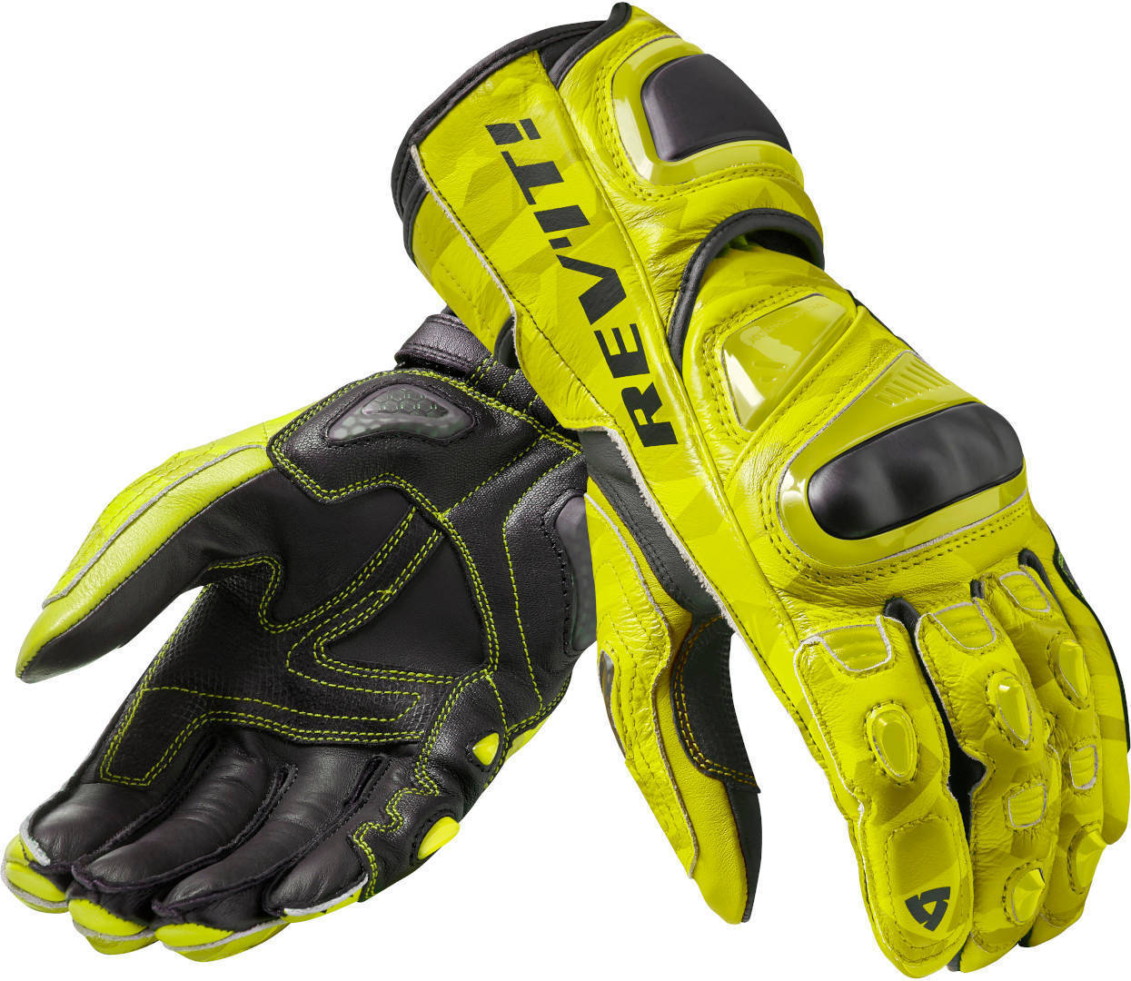 Revit Jerez 3 Gants de moto Jaune 2XL