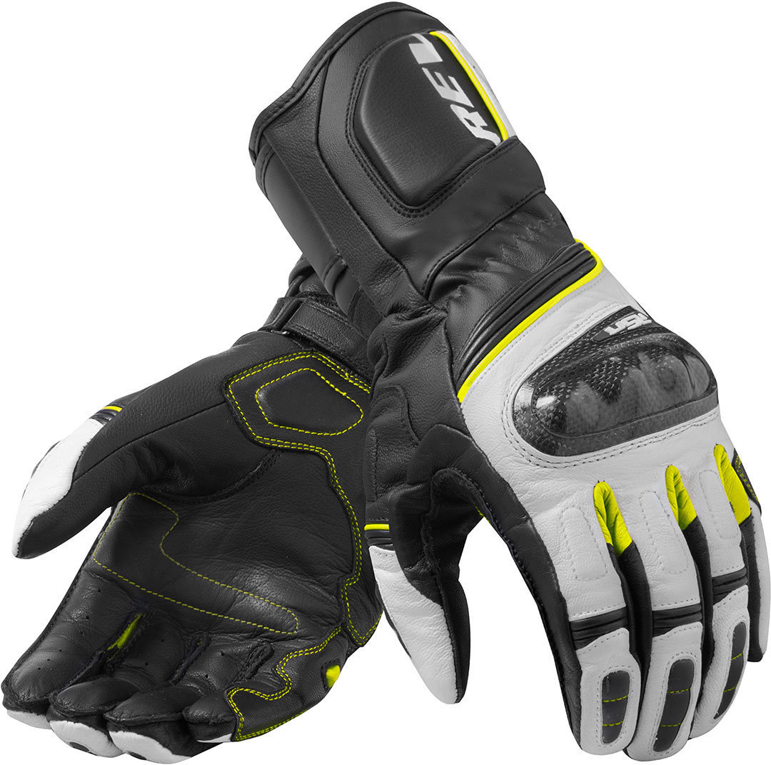 Revit RSR 3 Gants de moto Noir Jaune XS