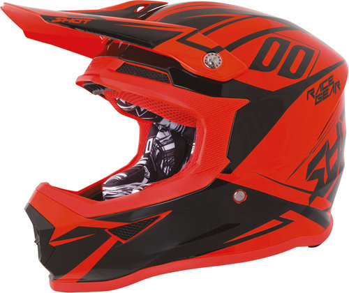 Shot Furious Alert Helm Zwart Oranje shot kopen in de aanbieding