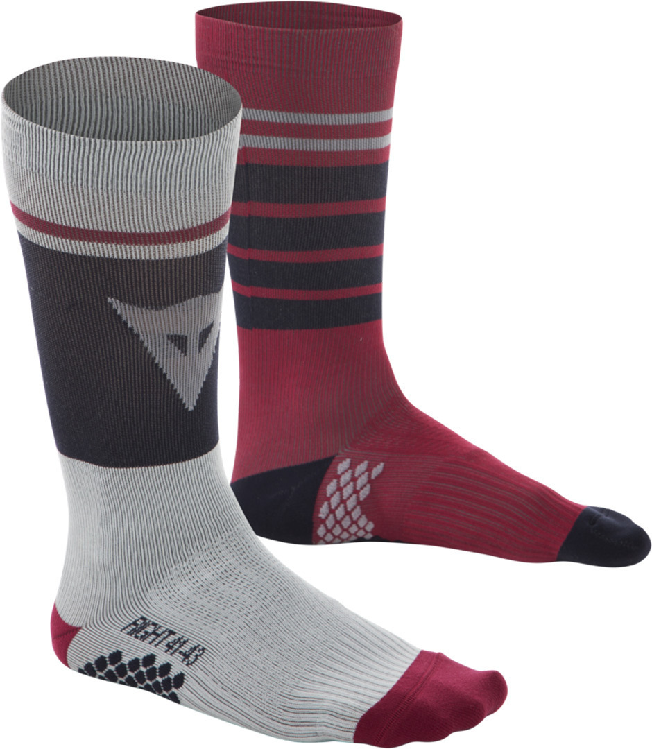 Dainese HG Chaussettes Noir Rouge L