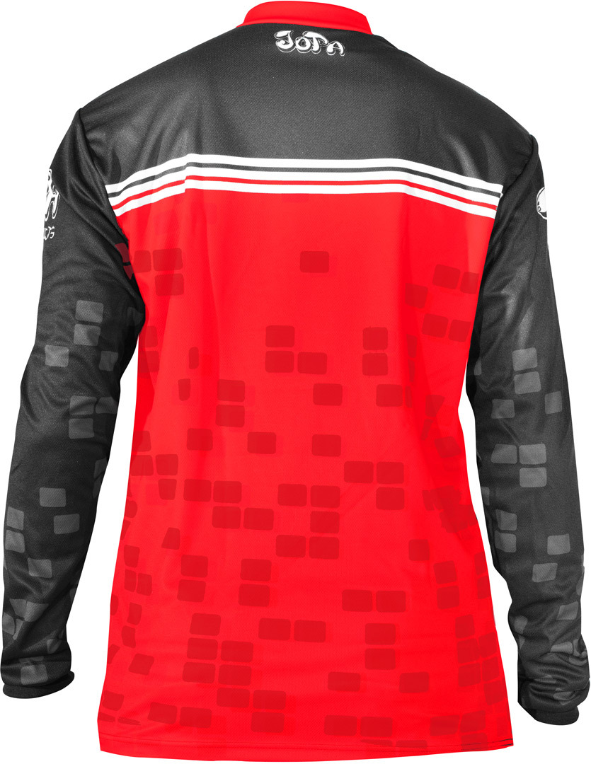 Image of Jopa Infinity Jersey MX/BMX Noir Rouge S