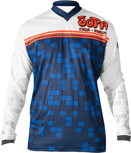 Jopa Infinity Mxbmx Jersey Blauw Oranje jopa kopen in de aanbieding