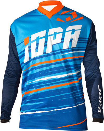 Jopa Pulse Mxbmx Jersey Blauw Oranje jopa kopen in de aanbieding