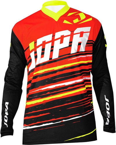 Jopa Pulse Mxbmx Jersey Rood Geel jopa kopen in de aanbieding