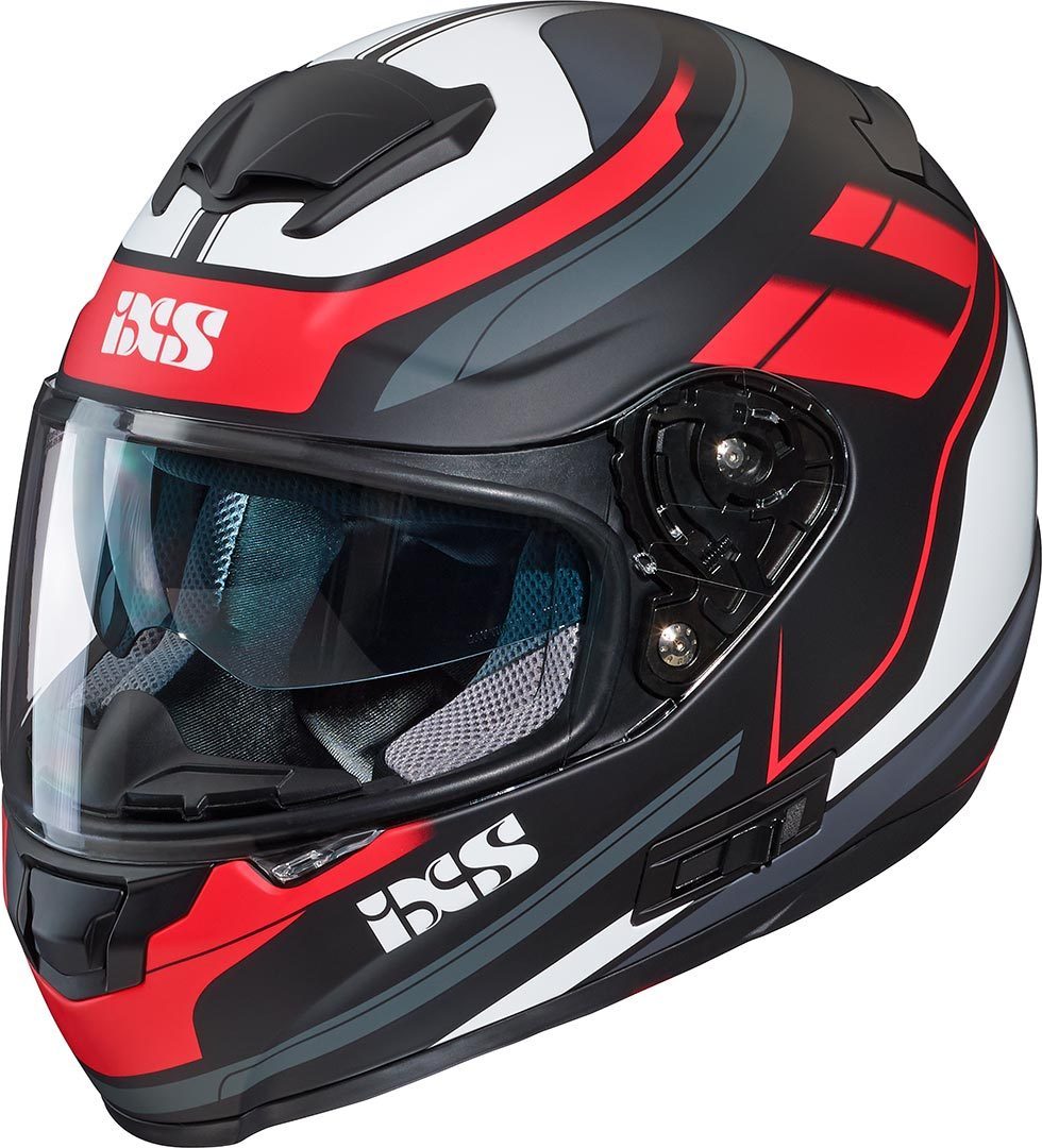 IXS 215 2.0 Casque Noir Blanc Rouge 2XL