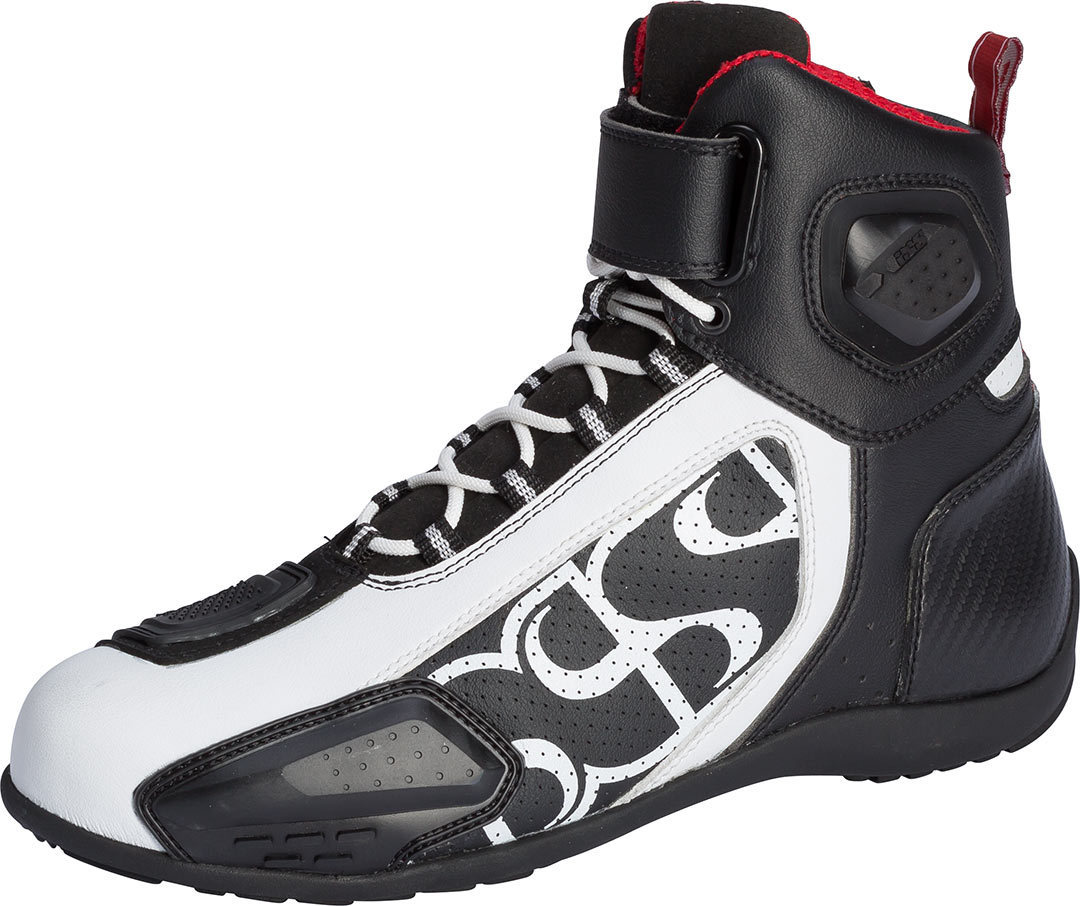 IXS X-Sport RS-400 K Chaussures de moto Noir Blanc 42