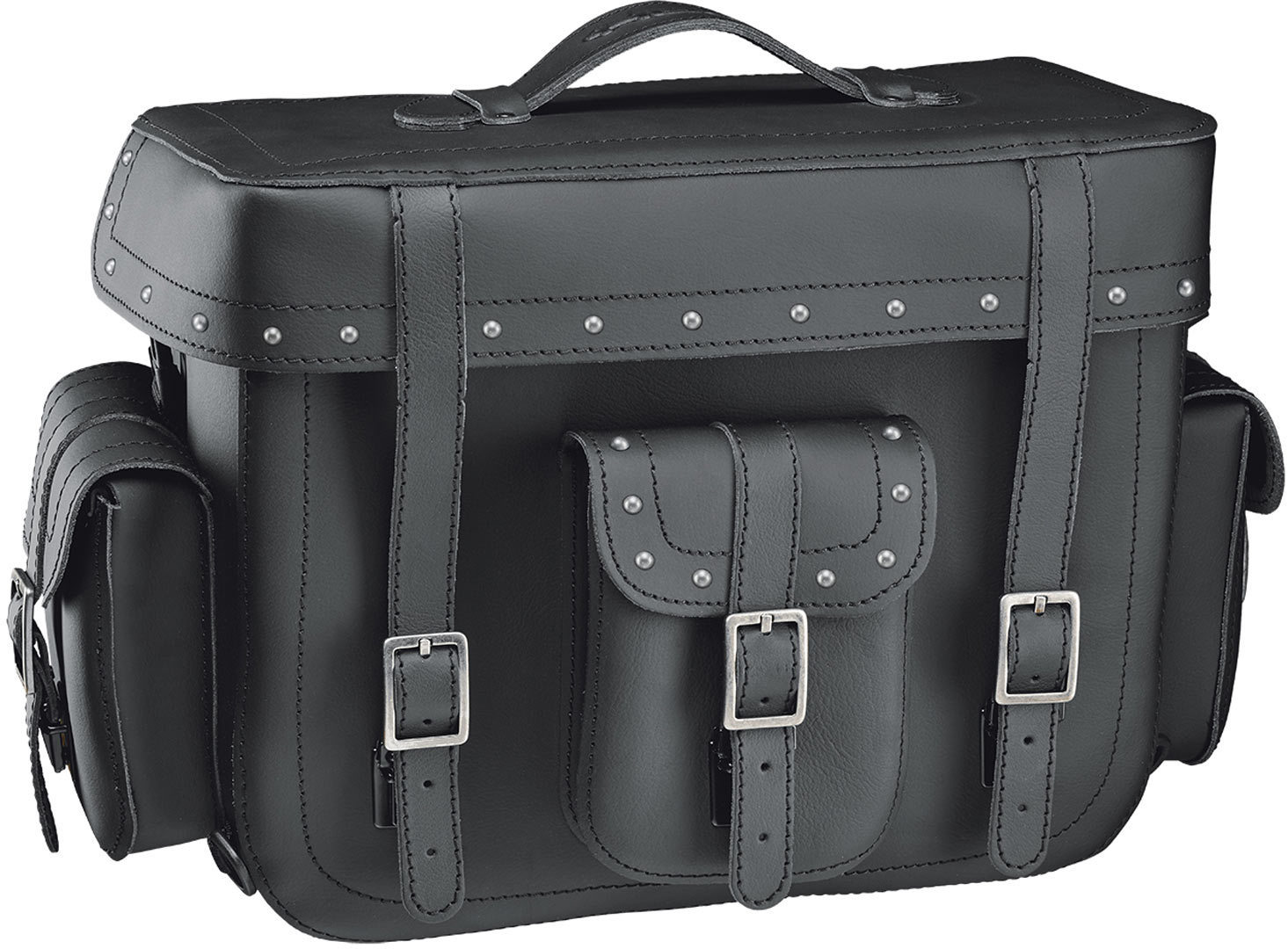 Held Cruiser Top Sac avec Rivets Noir unique taille